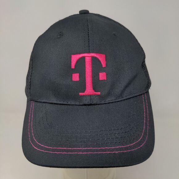 T-Mobile Tuesdays Women's Strapback Hat Black Size OSFA Embroidered Logo - Picture 2 of 7